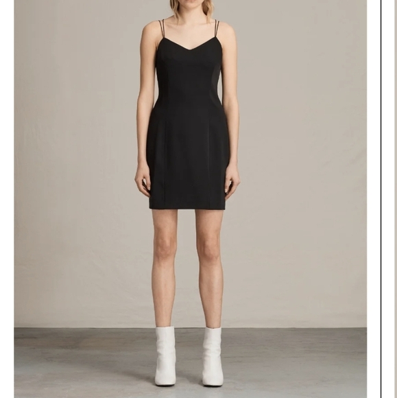 All saints cara dress mini lbd 4 - Picture 5 of 14